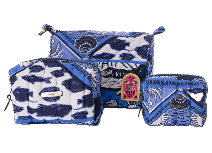 Eclectic Ocean Aurora Medium Pocket