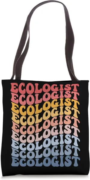 Ecologist Ecology Environmental Groovy Tote Bag