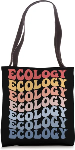 Ecology Ecologist Environmental Groovy Tote Bag