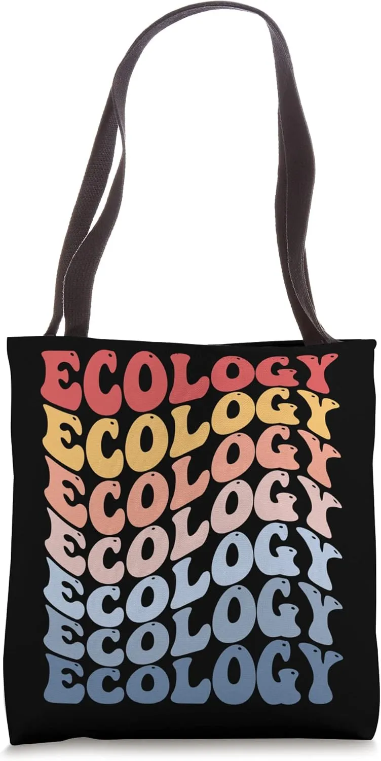 Ecology Groovy Ecologist Environmental Tote Bag