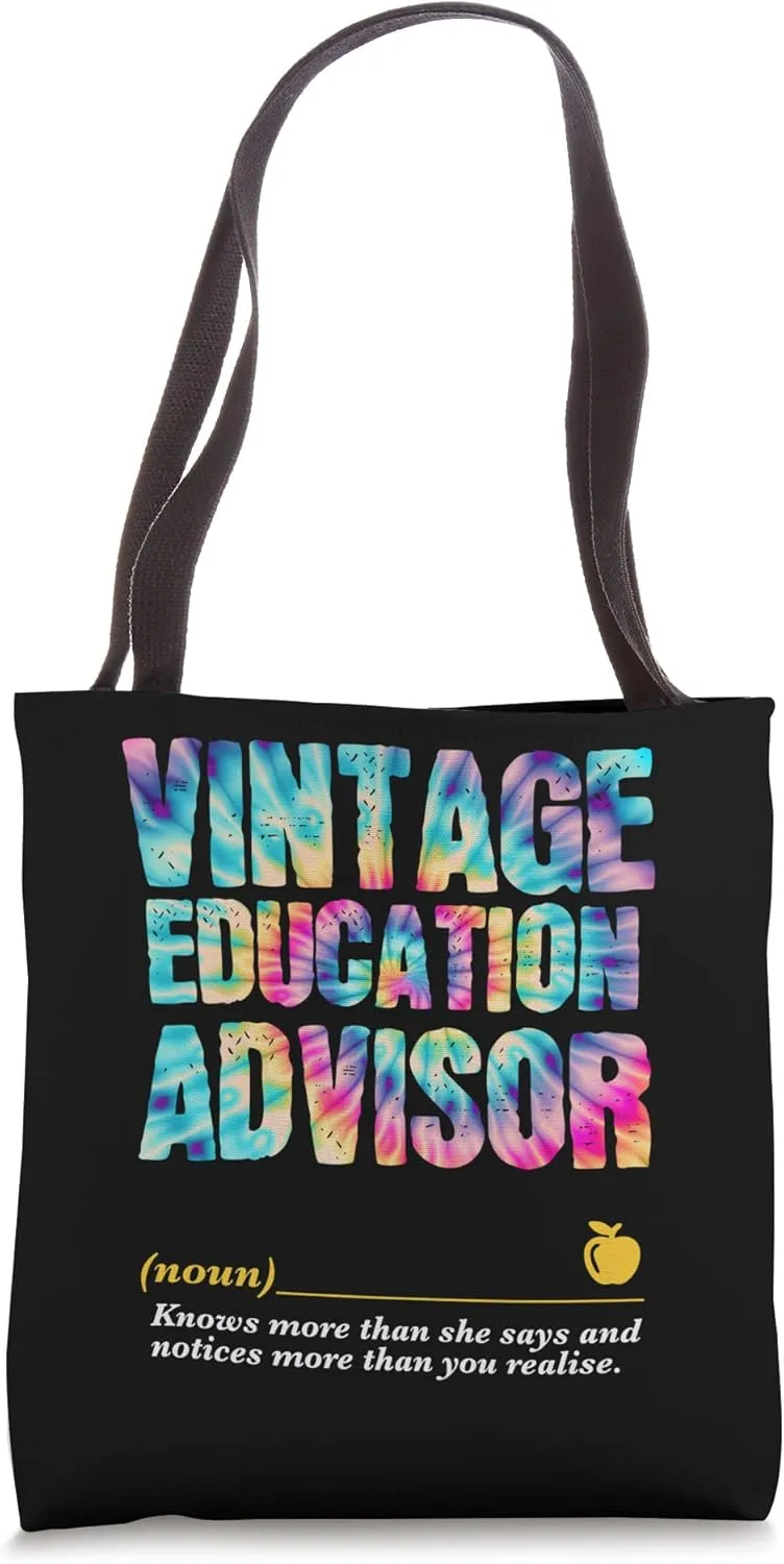 Education Advisor Appreciation Week Back to School Tote Bag
