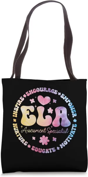 ELA Assessment Specialist Teacher English Language Arts Tote Bag