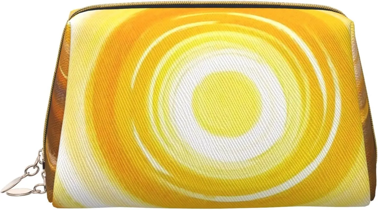 Eternal Glow Print Cute Small Makeup Bag, Leather Cosmetic Bags for Purse Women Gifts Make Up Organizer Travelling