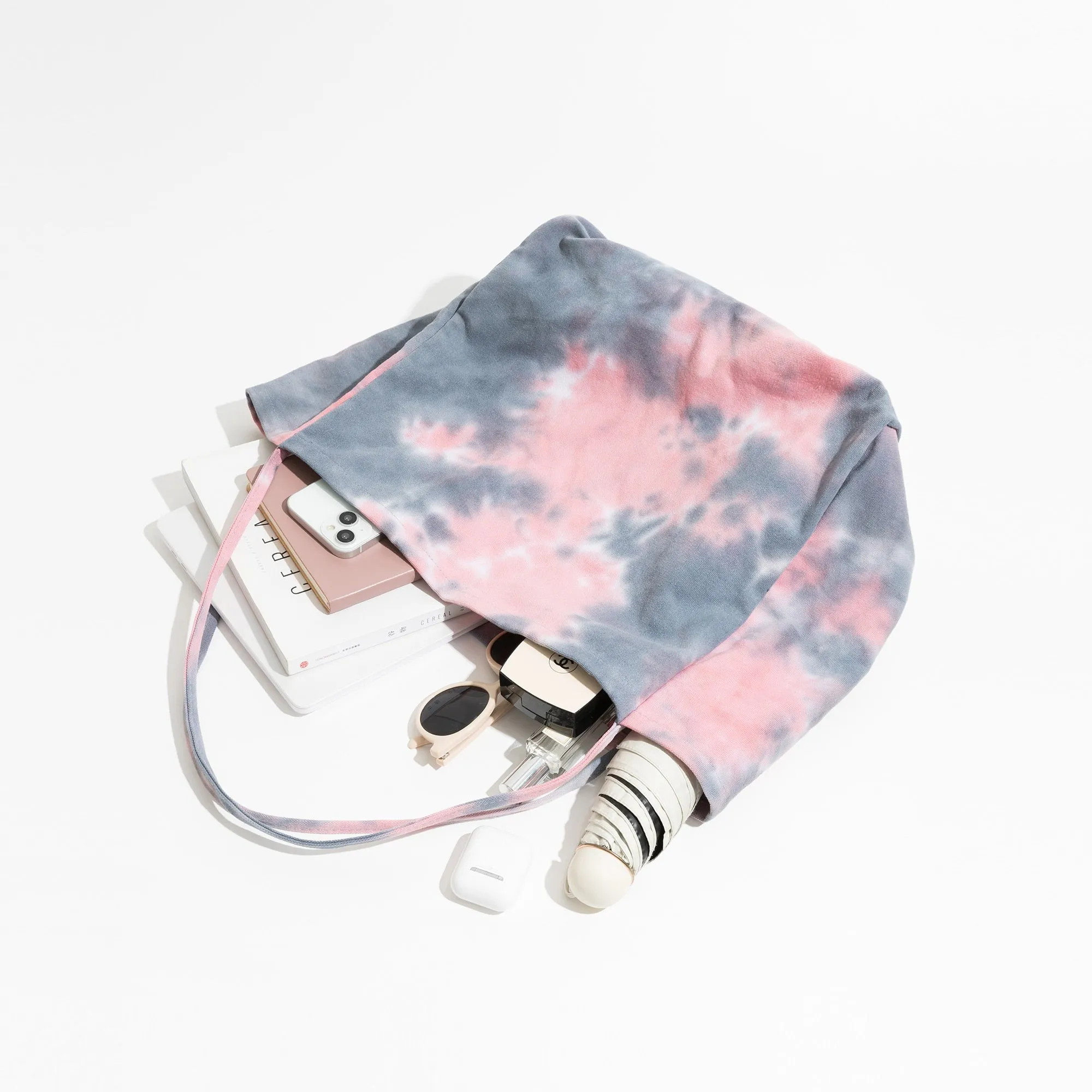 Ewa Tie Dye Canvas Shopper Totes - 3 Colors