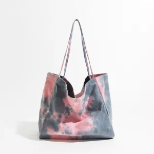 Ewa Tie Dye Canvas Shopper Totes - 3 Colors