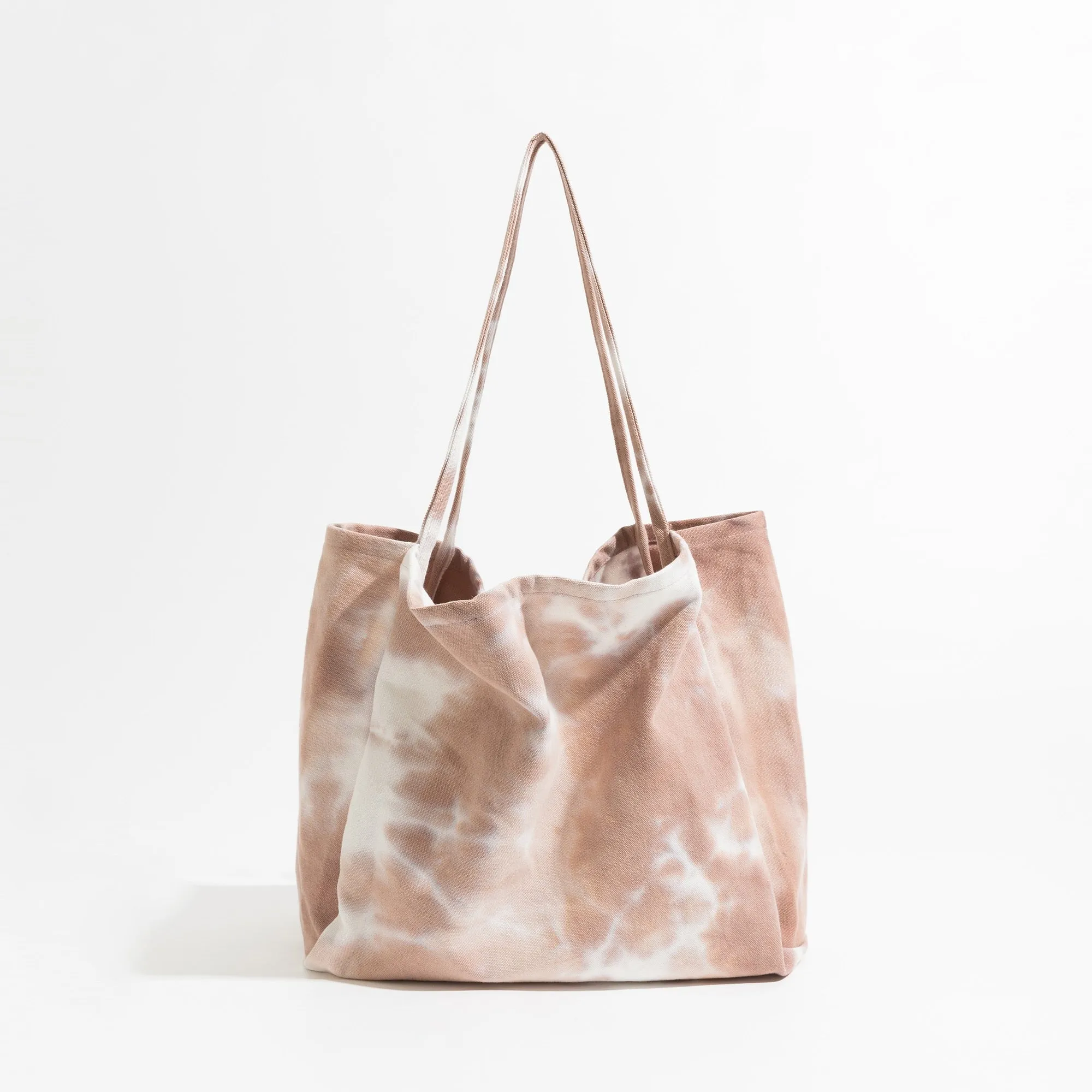 Ewa Tie Dye Canvas Shopper Totes - 3 Colors