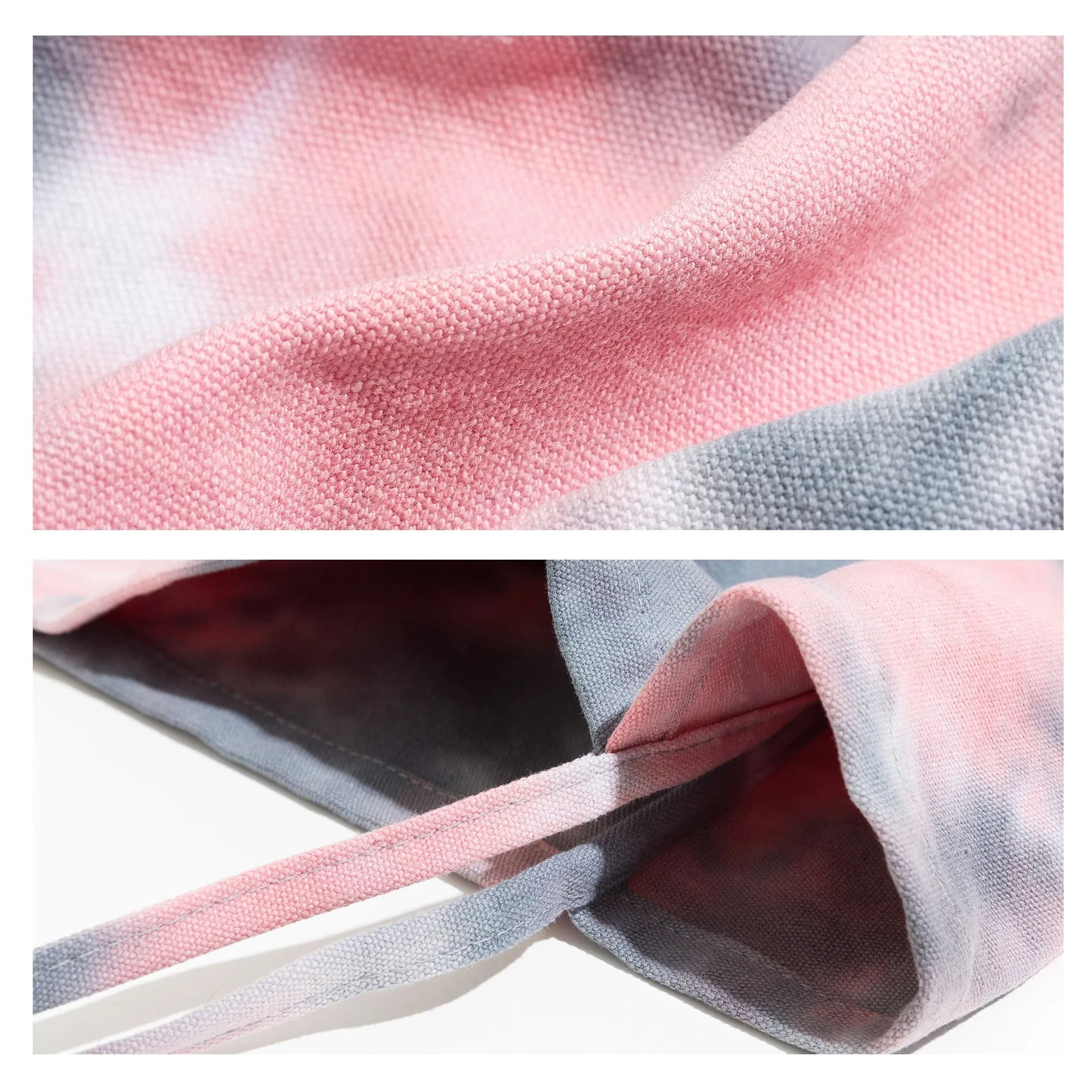 Ewa Tie Dye Canvas Shopper Totes - 3 Colors