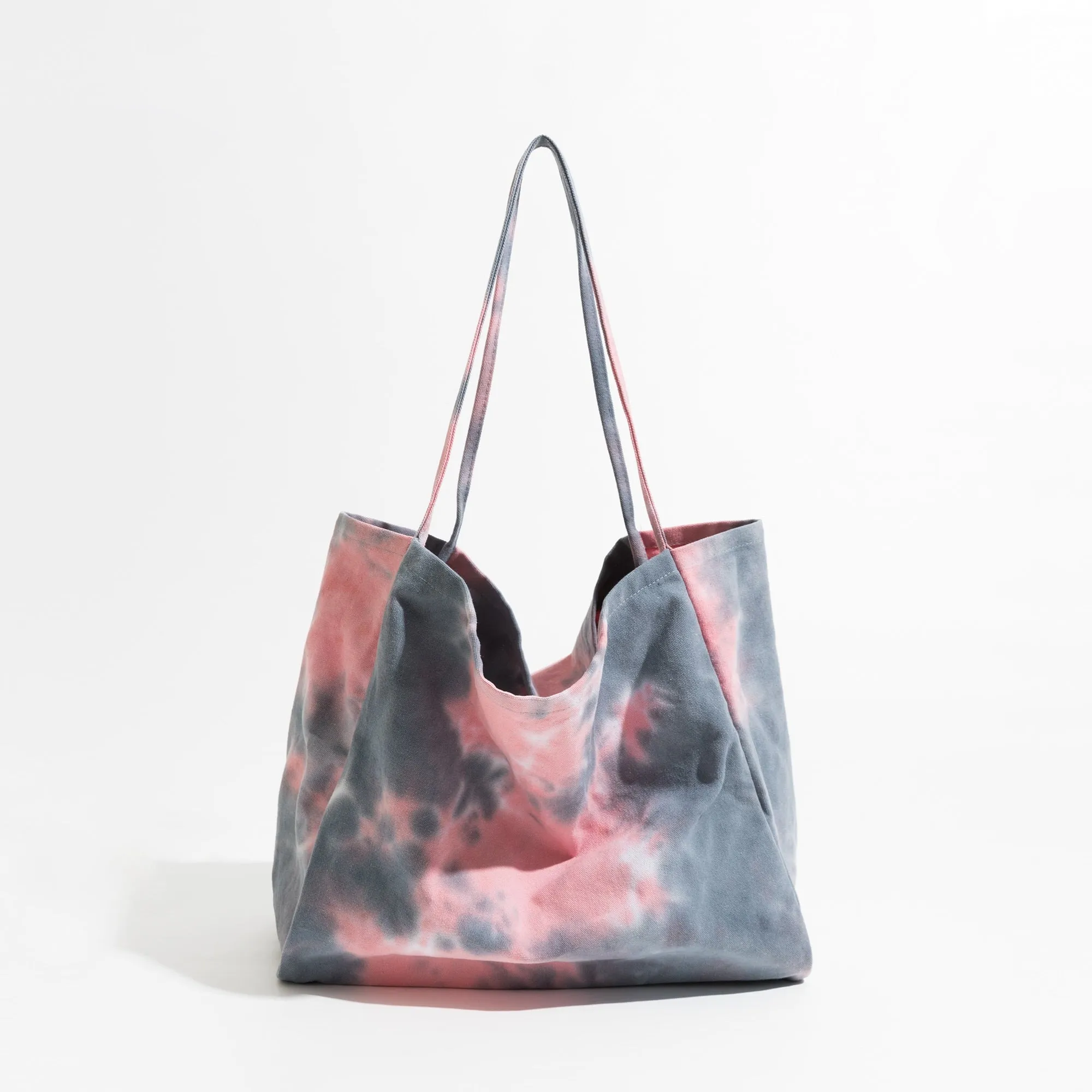 Ewa Tie Dye Canvas Shopper Totes - 3 Colors