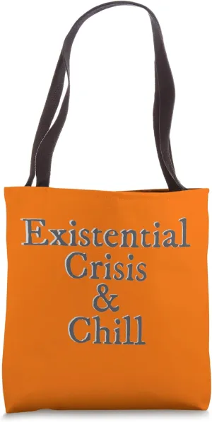 Existential Crisis & Chill Halloween Ideas Halloween Costume Tote Bag