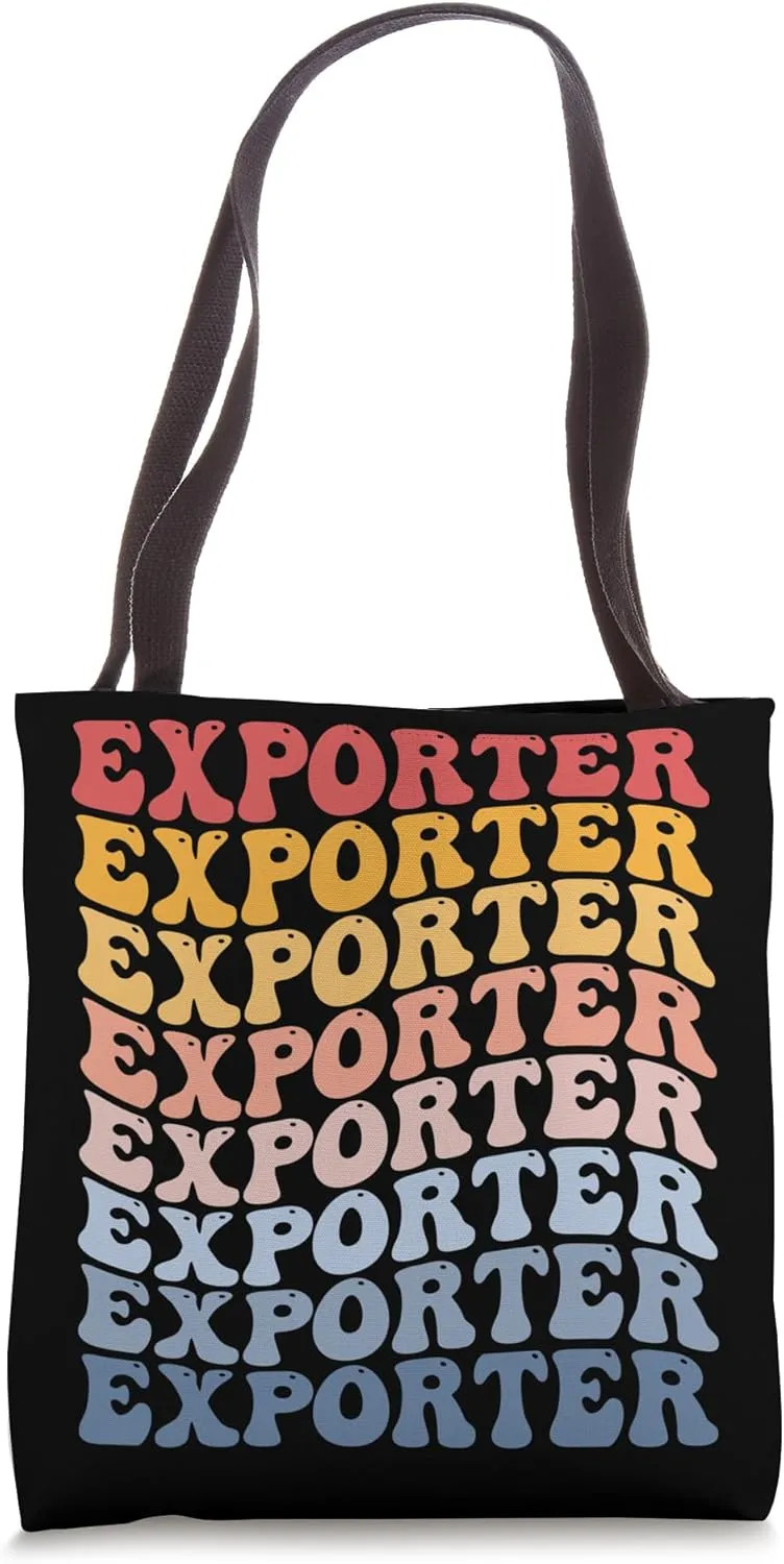 Exporter Groovy Retro Tote Bag