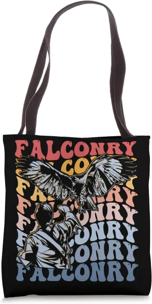 Falconry Groovy Falconer Tote Bag