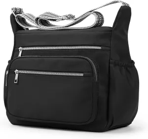 Fancy Forest Tote Bag for Women - Shoulder Handbag Bag with Multiple Pockets, Crossbody Purse for Ladies' Travel, Work