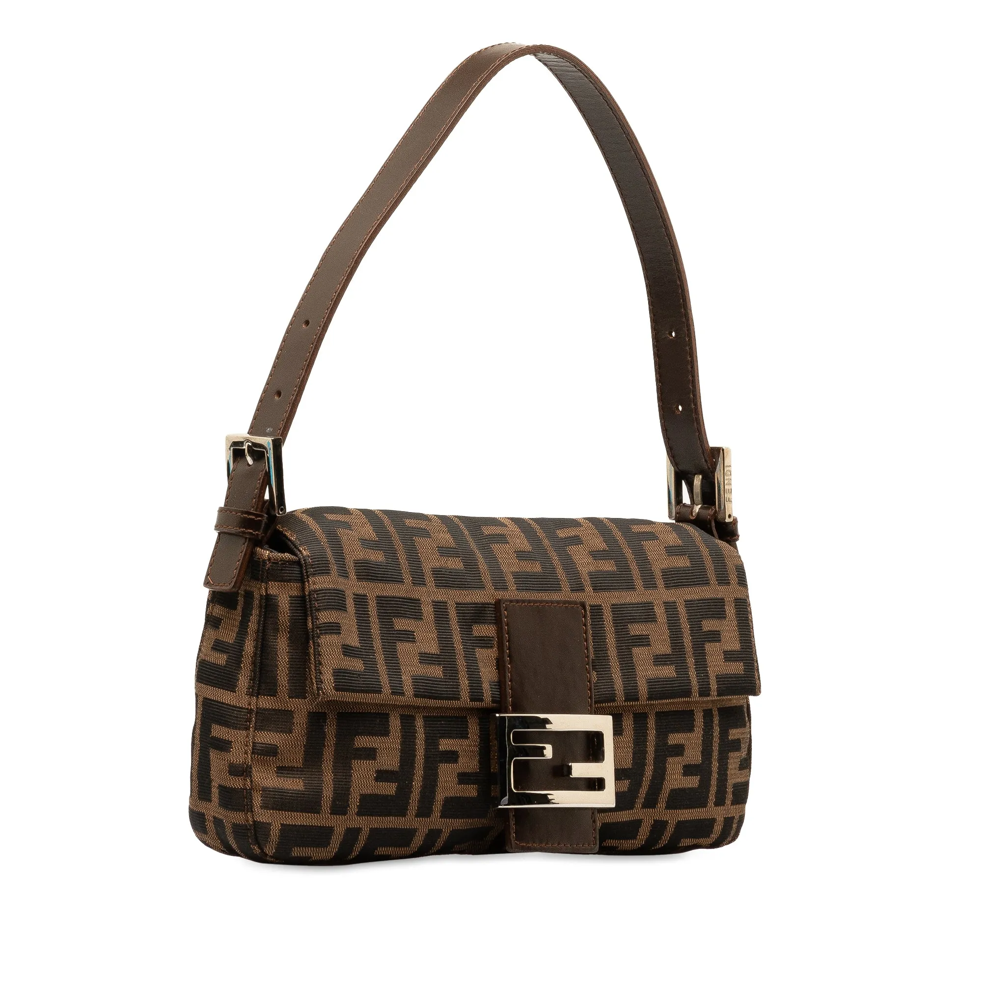Fendi Zucca Canvas Baguette