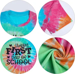 First Day of School Teacher Shirt Back to School Tshirts Women Teachers Day Tees Teacher Life Casual Tops