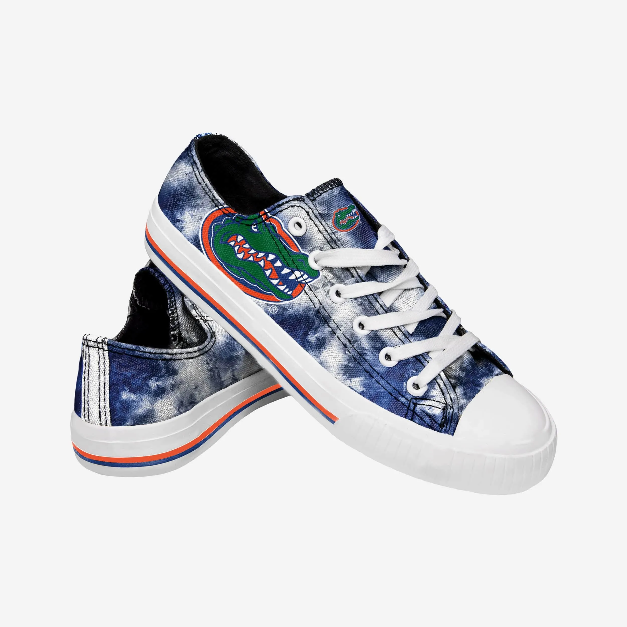Florida Gators Womens Low Top Tie-Dye Canvas Shoe