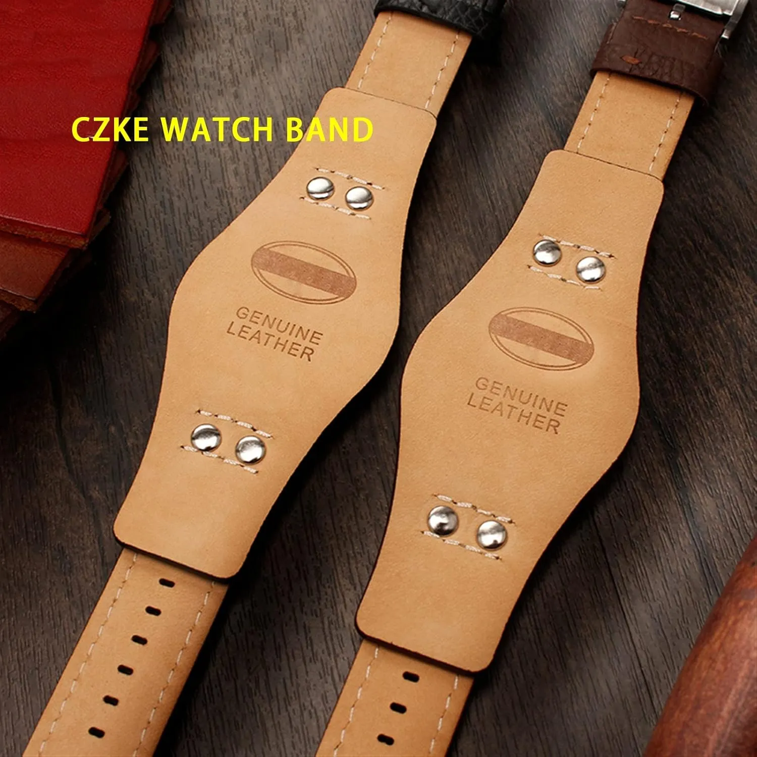 For CH2891CH3051 CH2564 CH2565 watch band mens Genuine Leather Watchbands 22mm 20mm strap With mat leather bracelet