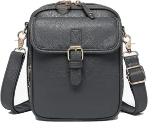 Forcipower Crossbody Leather Bag,Anti-theft Forcipower07 Purse with RFID,Large Capacity Cross Body Bags for Women