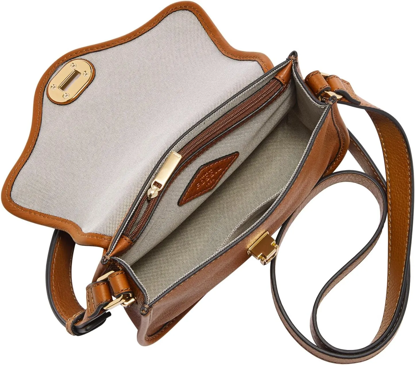Fossil Heritage Mini Flap Crossbody