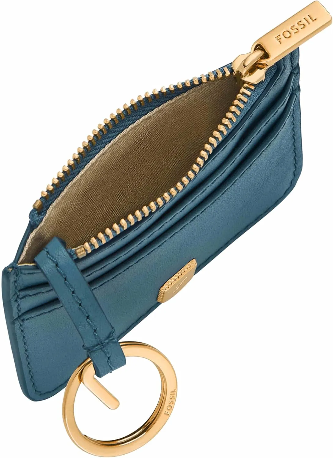Fossil Lennox Zip Card Case Wallet