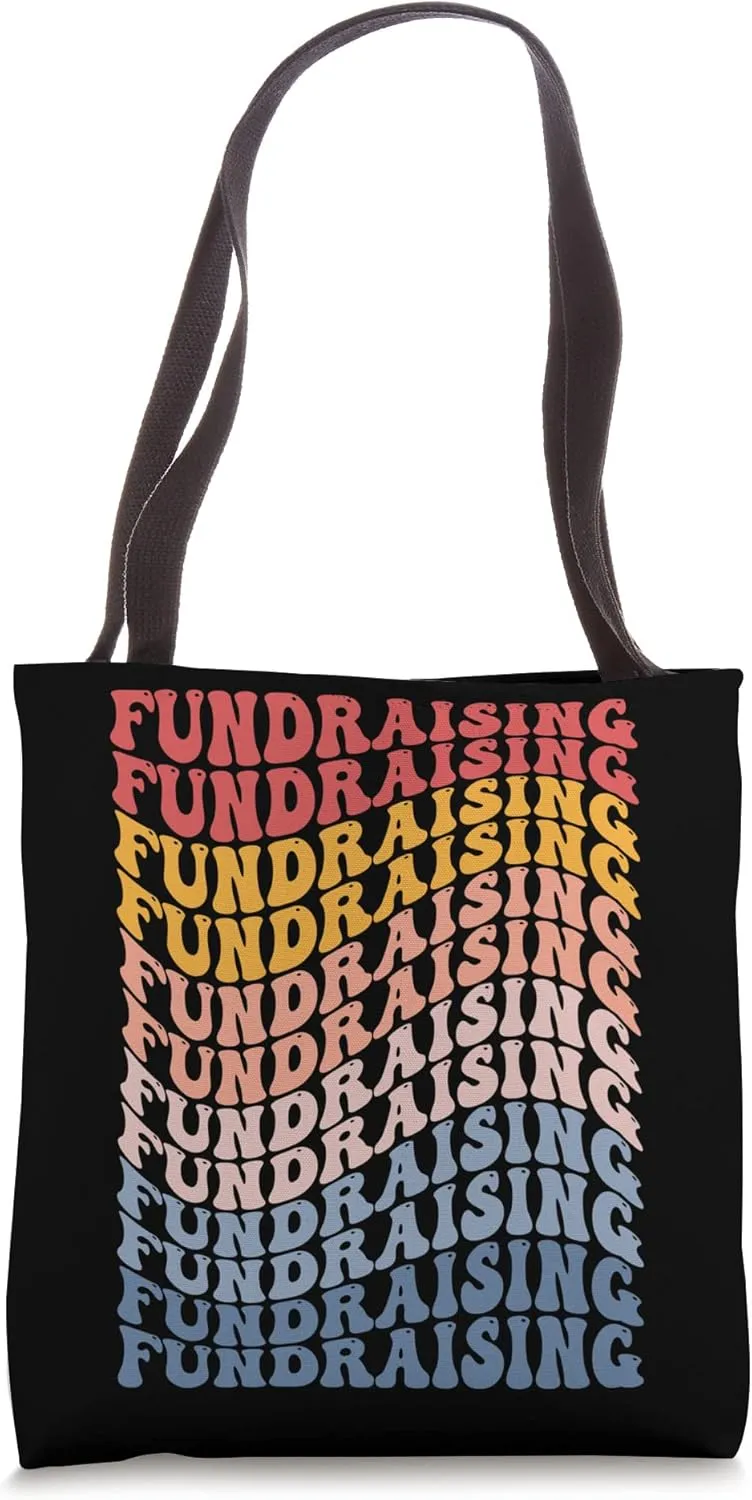 Fundraising Groovy Fundraiser Charity Event Tote Bag