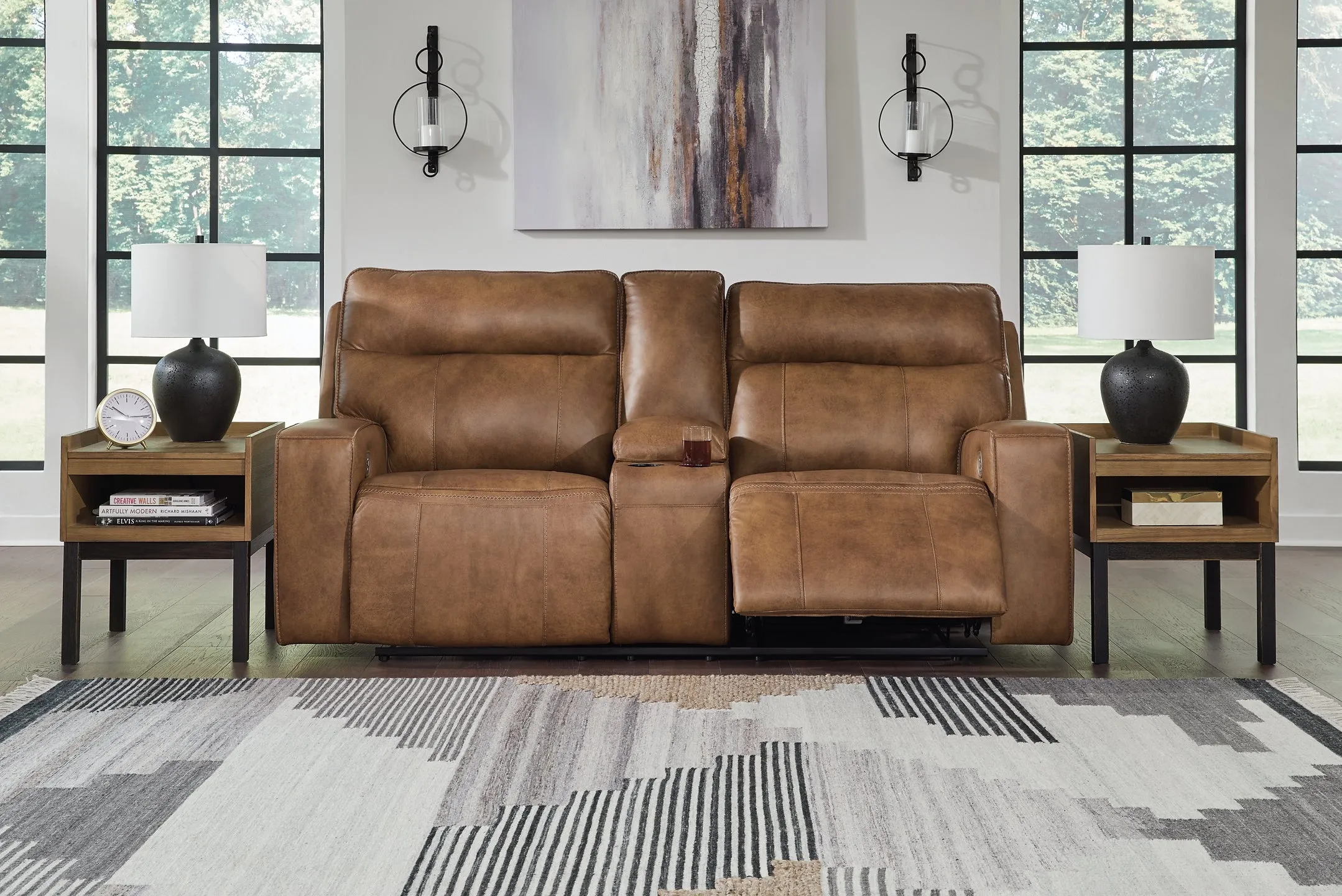 Game Plan Power Reclining Sofa, Loveseat and Recliner
