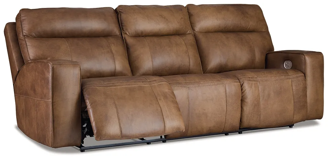 Game Plan Power Reclining Sofa, Loveseat and Recliner
