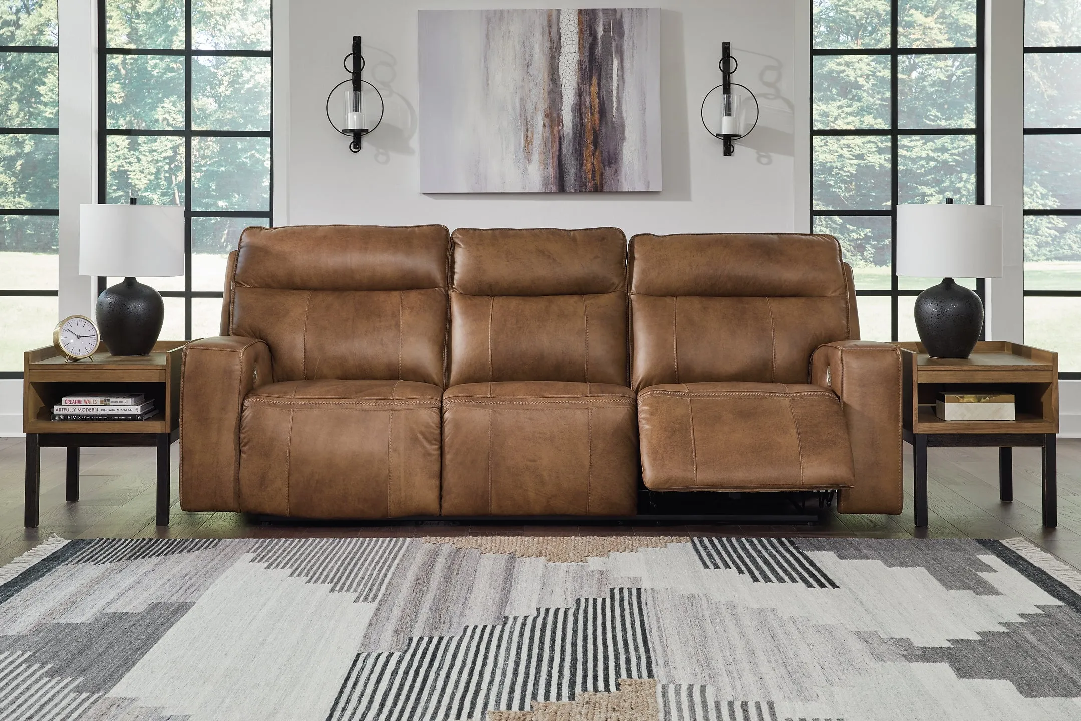 Game Plan Power Reclining Sofa, Loveseat and Recliner