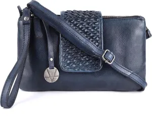 Genuine Leather Crossbody Sling Bag for Women - Trendy Casual Office Bag with Adjustable Strap