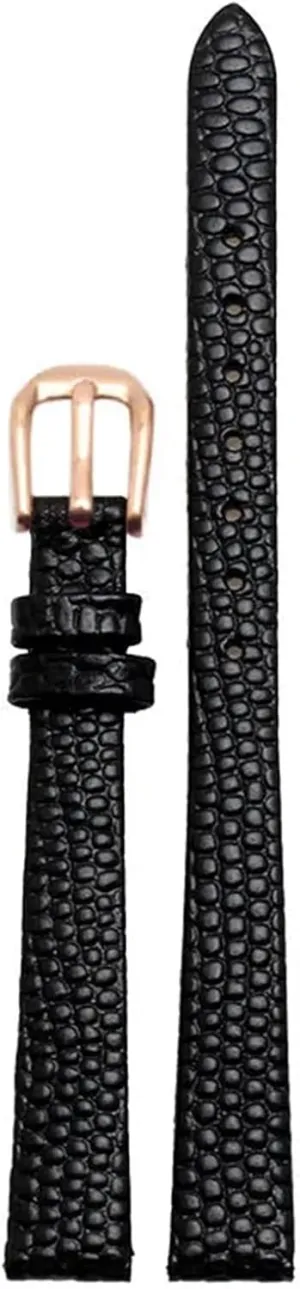 Genuine Leather Watchband womens bracelet 6mm 8mm 10mm 12mm lizards leather watch strap small wristwatches belt Pin buckle
