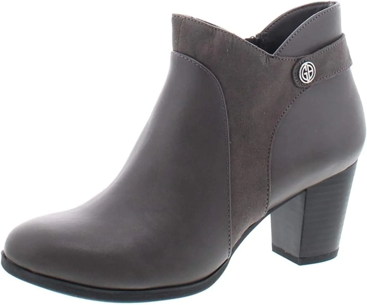 Giani Bernini Womens Memory Foam Artemyss Booties, MED Gray, Size 8.5
