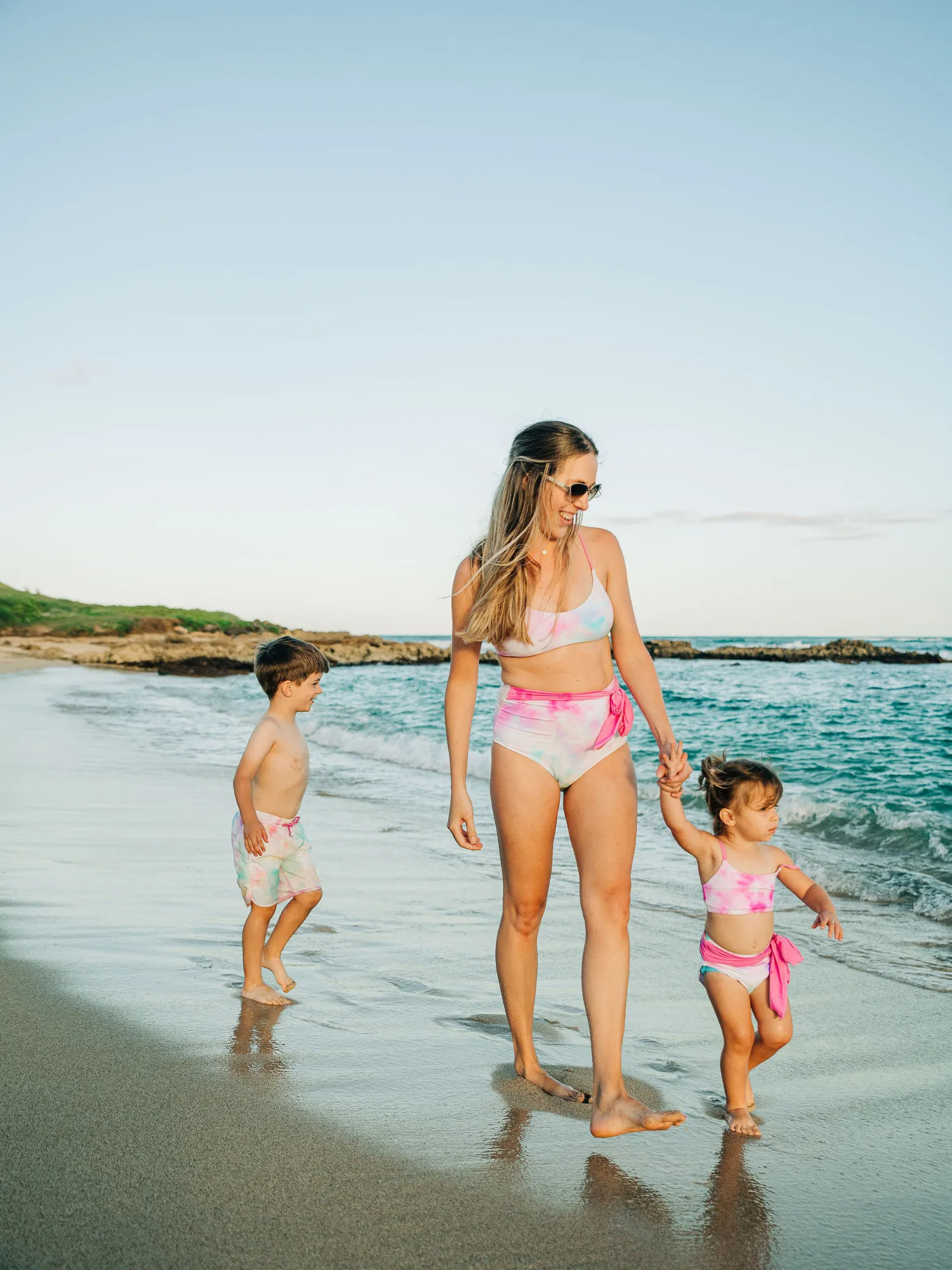 Girl's Cotton Candy Tie Dye Bikini