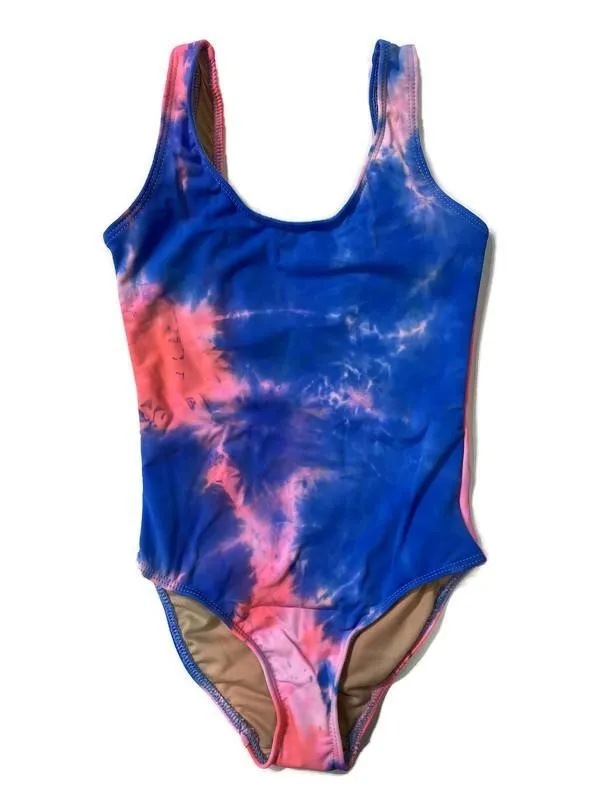 Girls Tie Dye Swimsuit