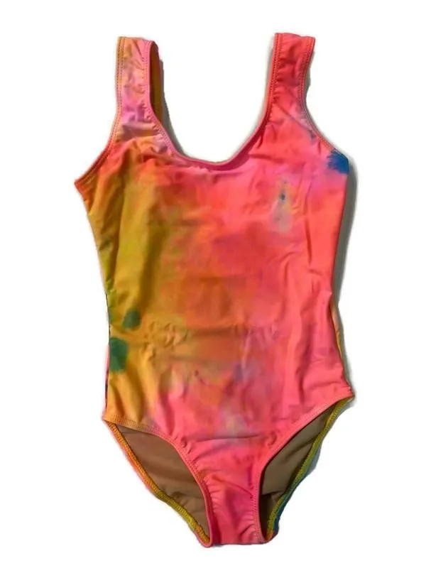 Girls Tie Dye Swimsuit