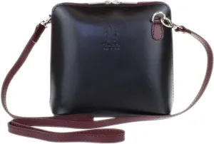 Girly HandBags Leather Snake Skin Rigid Cross Body Shoulder Bag