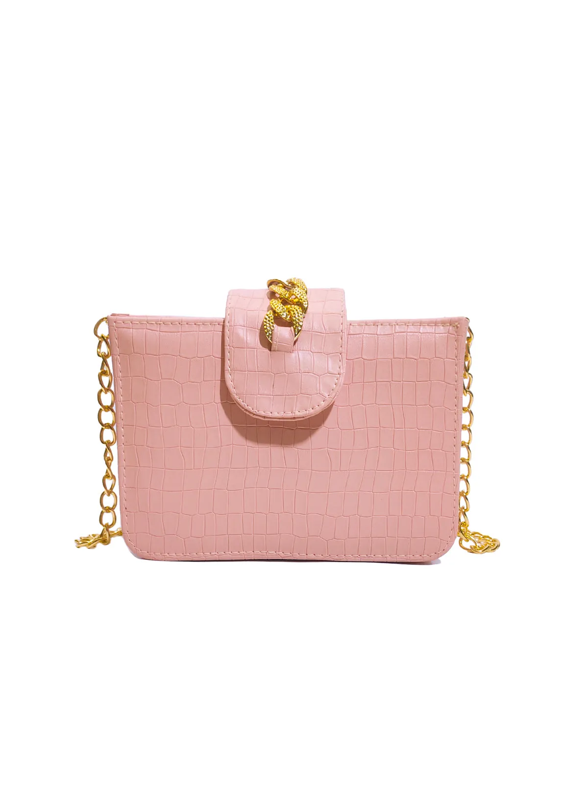 Glam Carry Crossbody Leather Bag