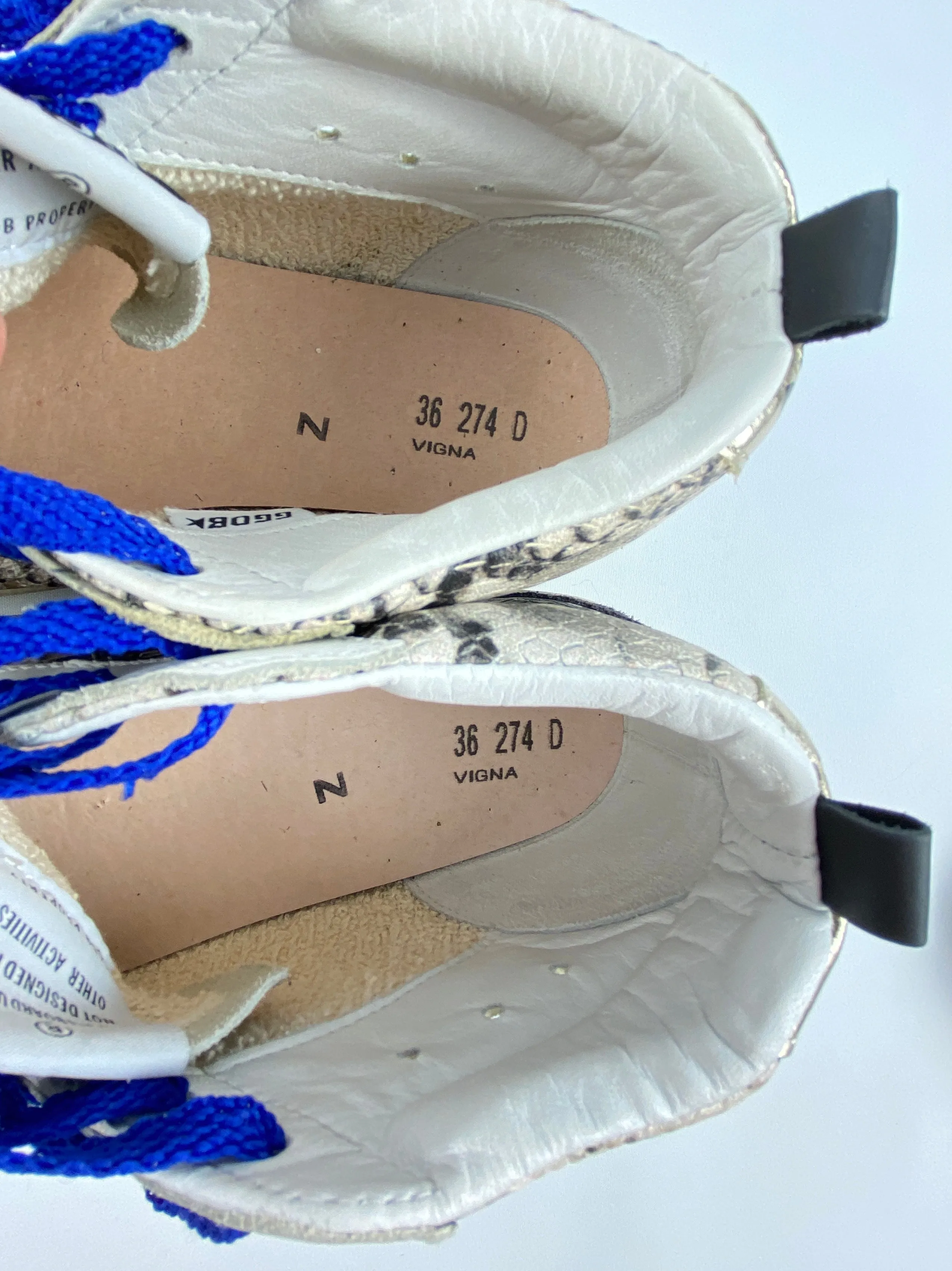 GOLDEN GOOSE - MIDSTAR SNEAKERS - SZ 36 NEW IN BOX