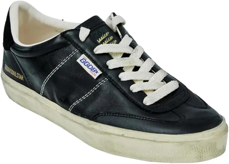 Golden Goose Women's Soul-Star Nappa Upper Biobased HF Tongue Suede Heel