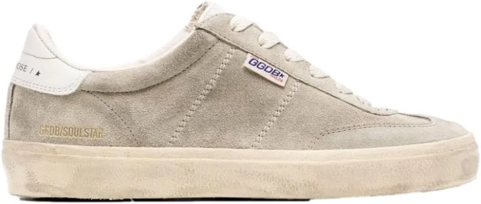 Golden Goose Women's Soul-Star Nappa Upper Biobased HF Tongue Suede Heel