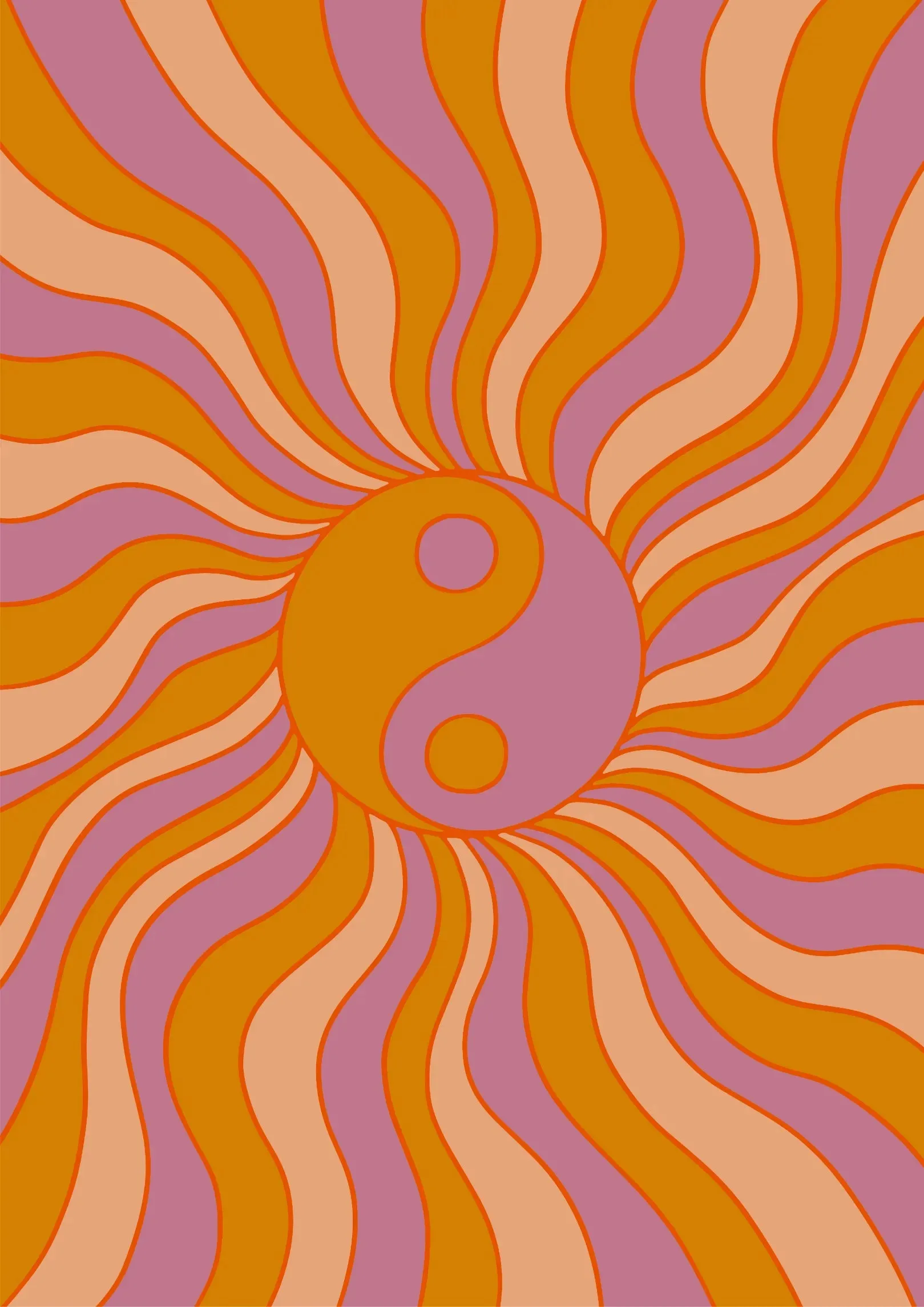 Groovy Balance Canvas Wall Art