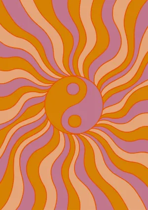 Groovy Balance Canvas Wall Art
