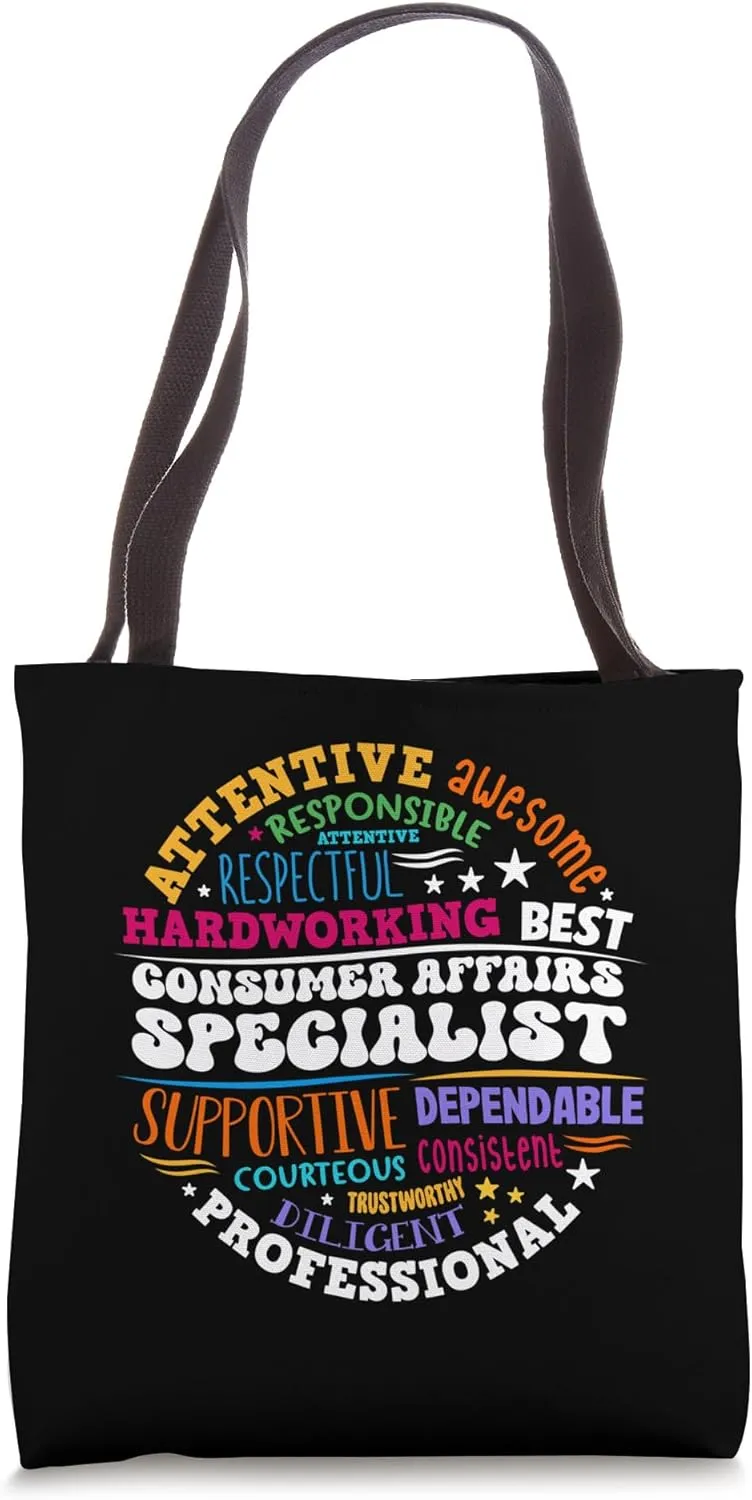 Groovy Consumer Affairs Specialist Squad Tote Bag