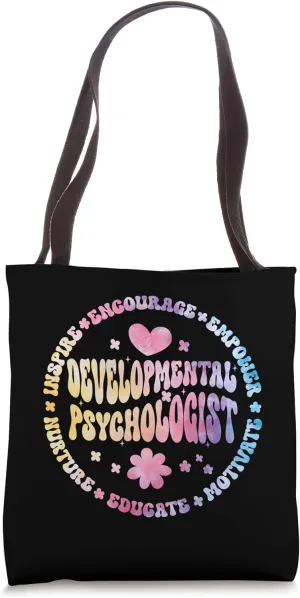 Groovy Developmental Psychologist Appreciation Tote Bag
