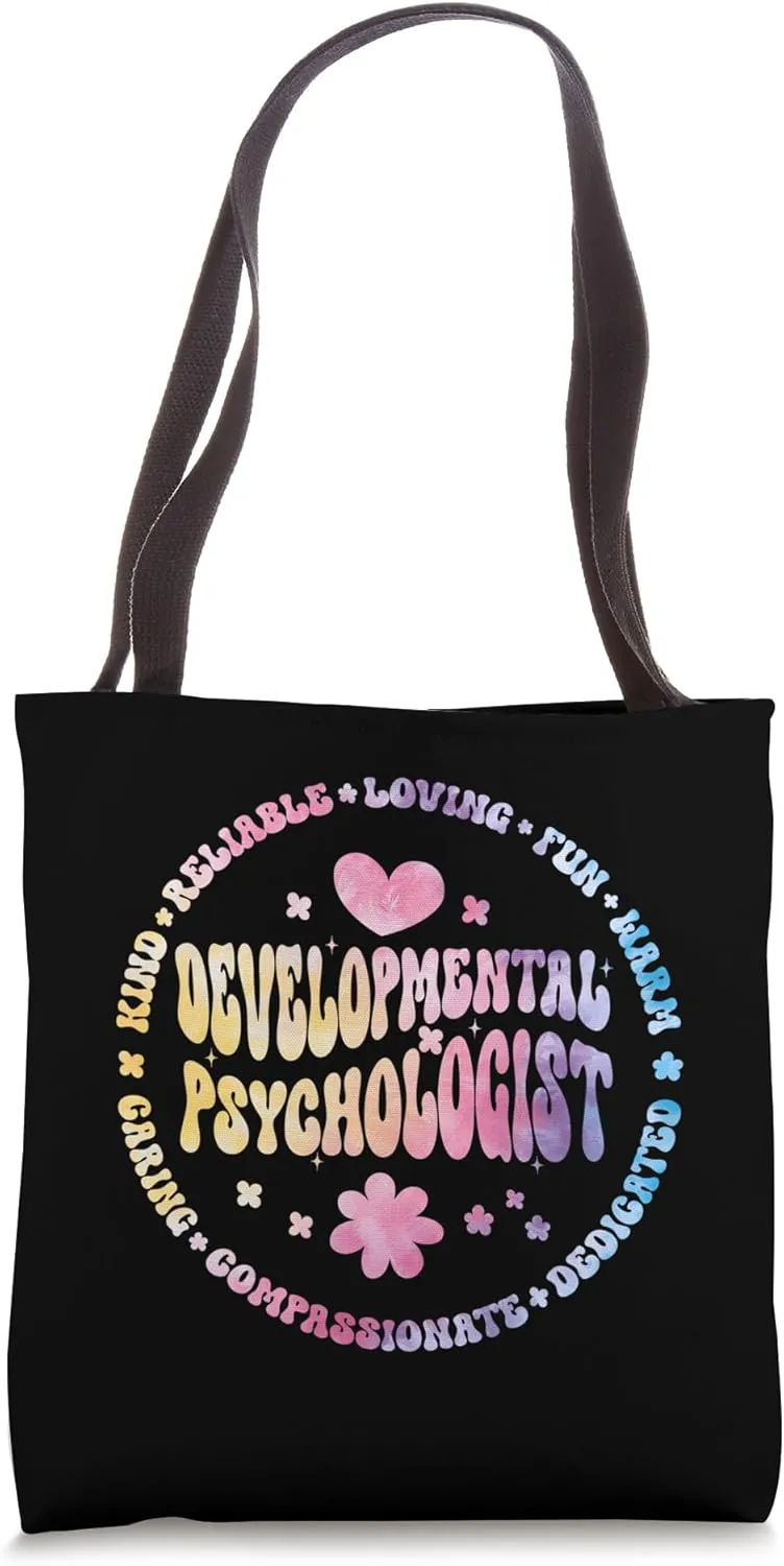Groovy Developmental Psychologist Appreciation Tote Bag