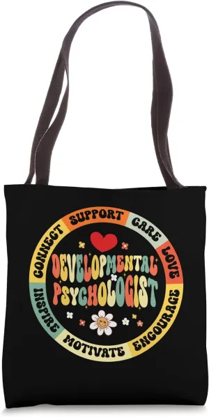 Groovy Developmental Psychologist Appreciation Tote Bag