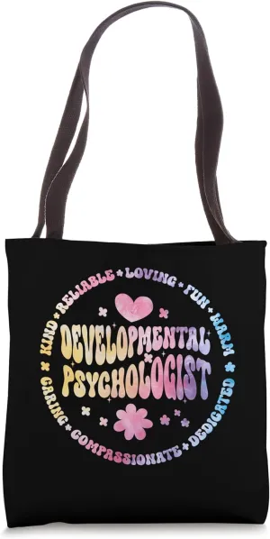 Groovy Developmental Psychologist Appreciation Tote Bag