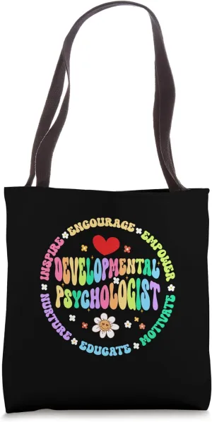 Groovy Developmental Psychologist Appreciation Tote Bag