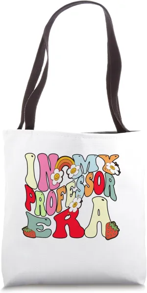 Groovy In My Professor Era Back To University Professor 2024 Tote Bag