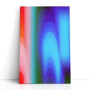Groovy Prism Gradients II - Canvas Print Wall Art