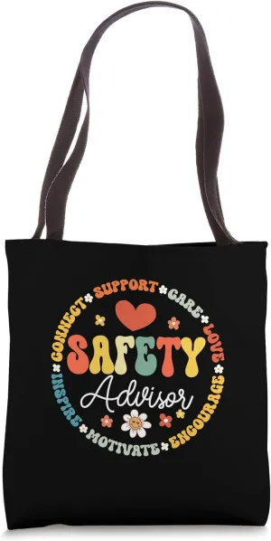 Groovy Safety Advisor Consultant or Officer Tote Bag