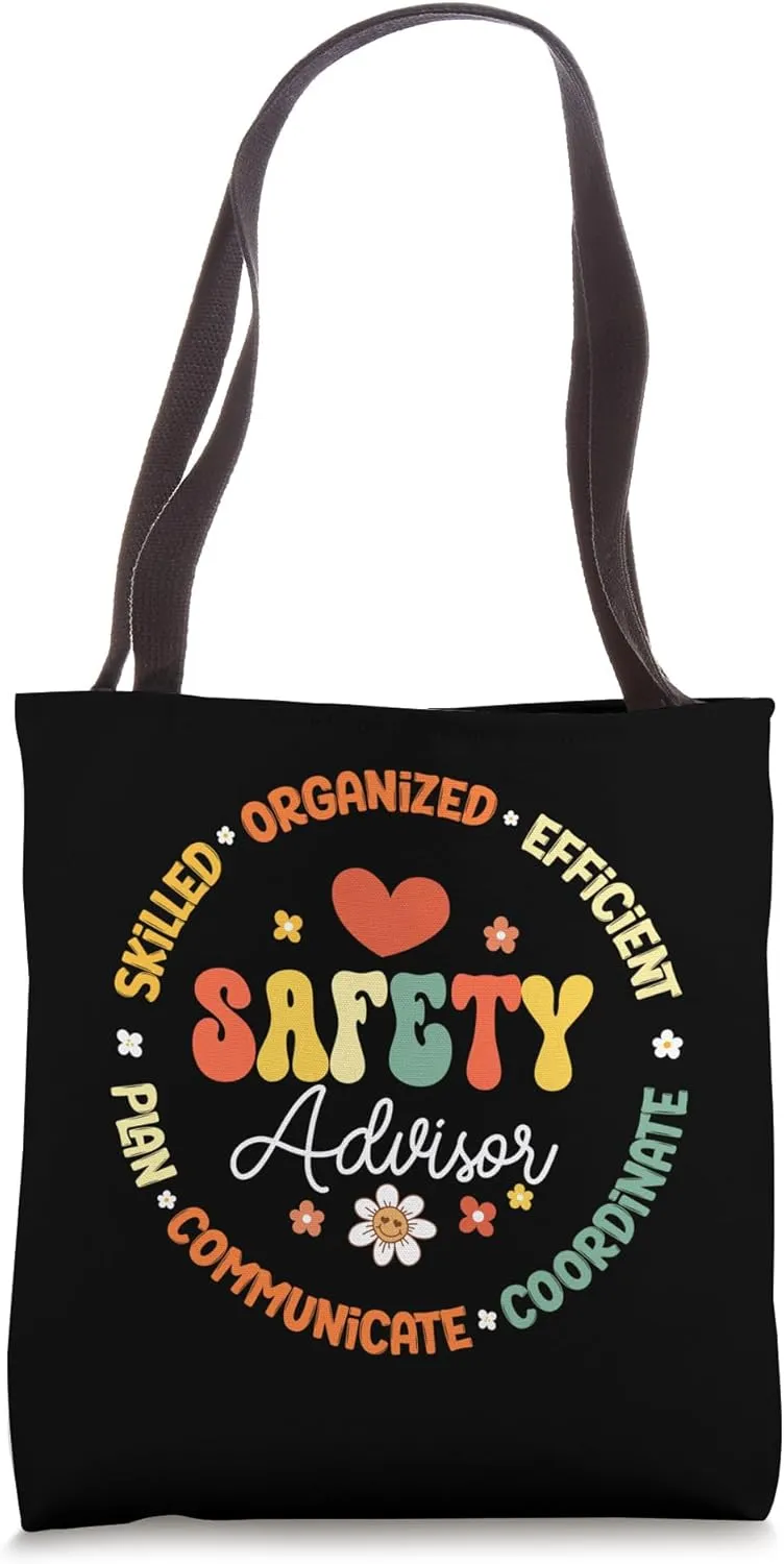 Groovy Safety Advisor Consultant or Officer Tote Bag